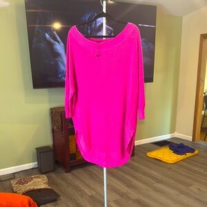 Express Fuchsia Knit dress/top